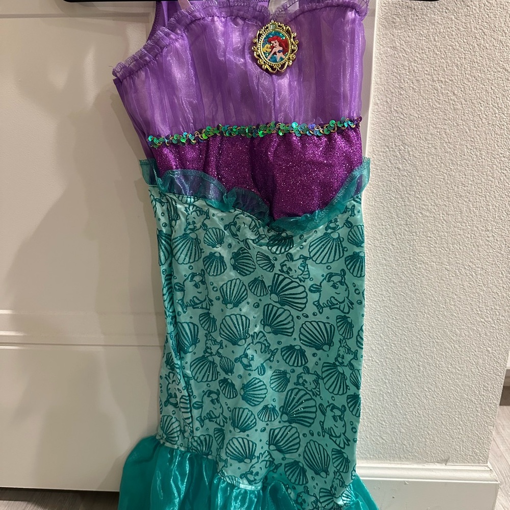 Enchanting Mermaid Costume for Kids - Purple and Teal